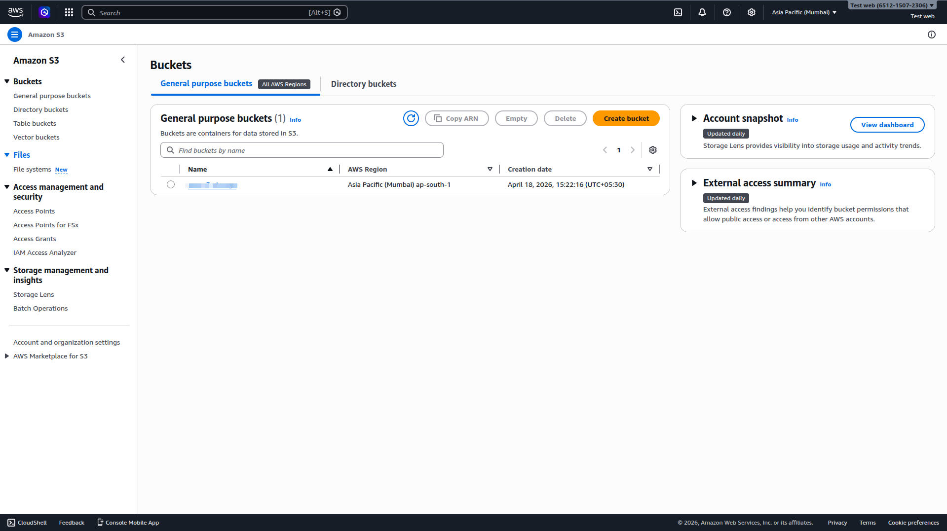 S3 Buckets Monitoring Reference