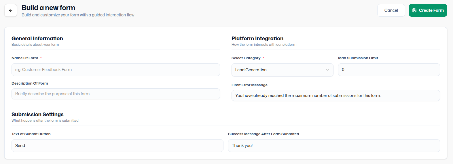 Agent Dashboard with limited modules