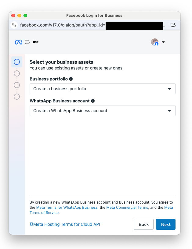 Select Business Type